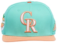 Pro Standard Pro Standard Rockies Food Pack Wool Snapback - Adult Orange/Mint/White Size One Size