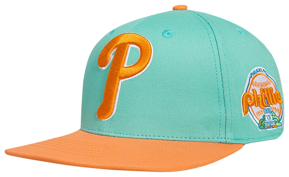 Pro Standard Pro Standard Phillies Food Pack Wool Snapback - Adult Mint/Orange Size One Size