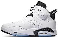 Jordan Mens Retro 6 - Basketball Shoes White/Black