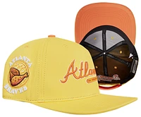 Pro Standard Pro Standard Braves Food Pack Wool Snapback - Adult Orange Size One Size