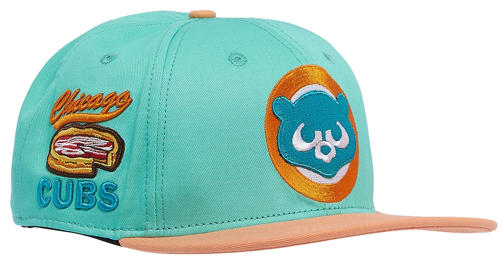 Pro Standard Pro Standard Cubs Food Pack Wool Snapback - Adult Orange/Mint Size One Size