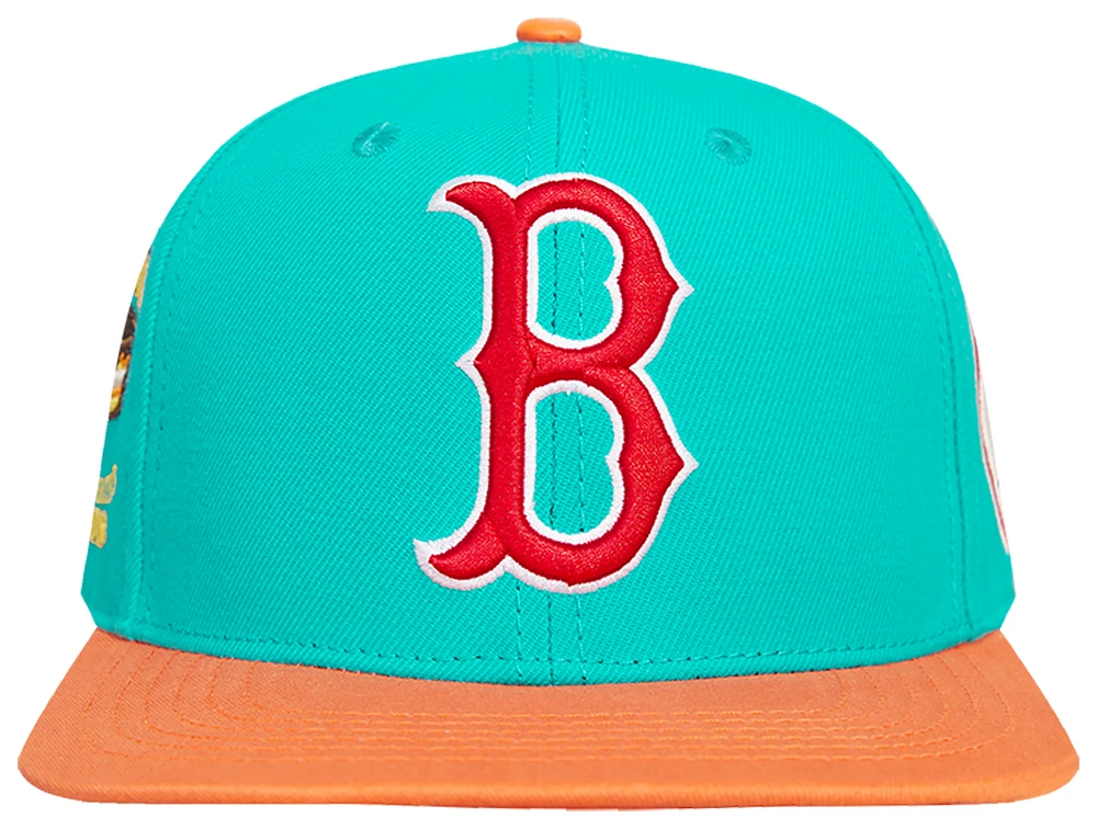 Pro Standard Pro Standard Red Sox Food Pack Wool Snapback - Adult Sea Size One Size