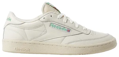 Reebok Mens Reebok Club C 85 Vintage - Mens Tennis Shoes Green/White Size 08.0