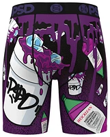 PSD Mens Purp Wock Underwear - Black/Purple