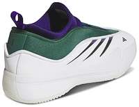 adidas Mens Dame 9 - Basketball Shoes White/Collegiate Green/Core Black