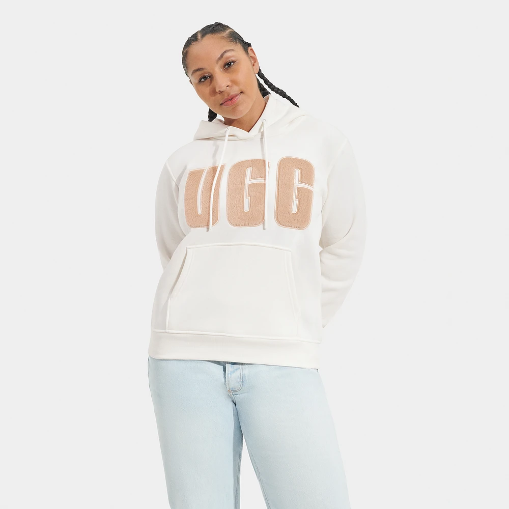 UGG Rey Uggfluff Logo Hoodie - Women's