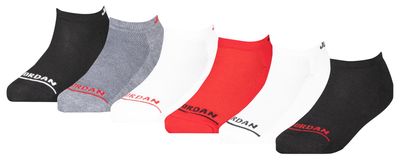 Jordan Legend No Show 6 Pack Socks - Boys' Grade School