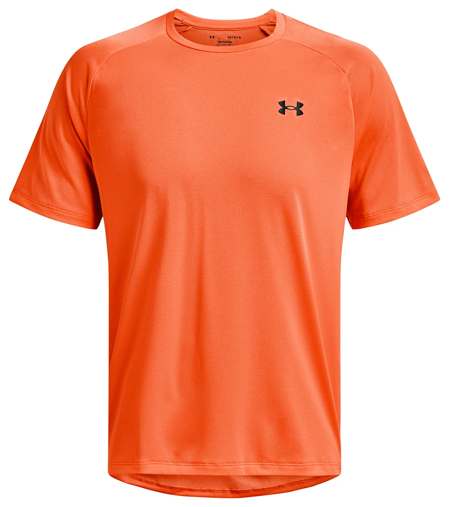 Under Armour Mens Tech 2.0 Short Sleeve Novelty T-Shirt - Black/Orange