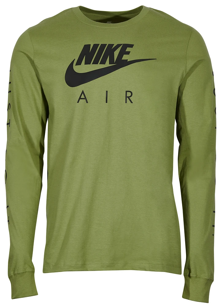 Nike Mens Futura Reflective Long Sleeve T-Shirt