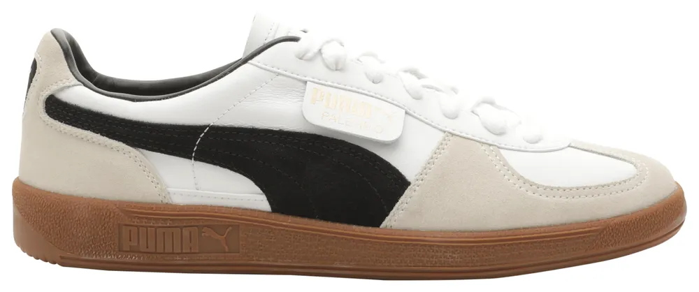PUMA Mens Palermo Leather - Shoes Gum/White/Vapor Grey
