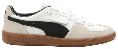 PUMA Mens PUMA Palermo Leather - Mens Shoes Gum/White/Vapor Grey Size 10.0