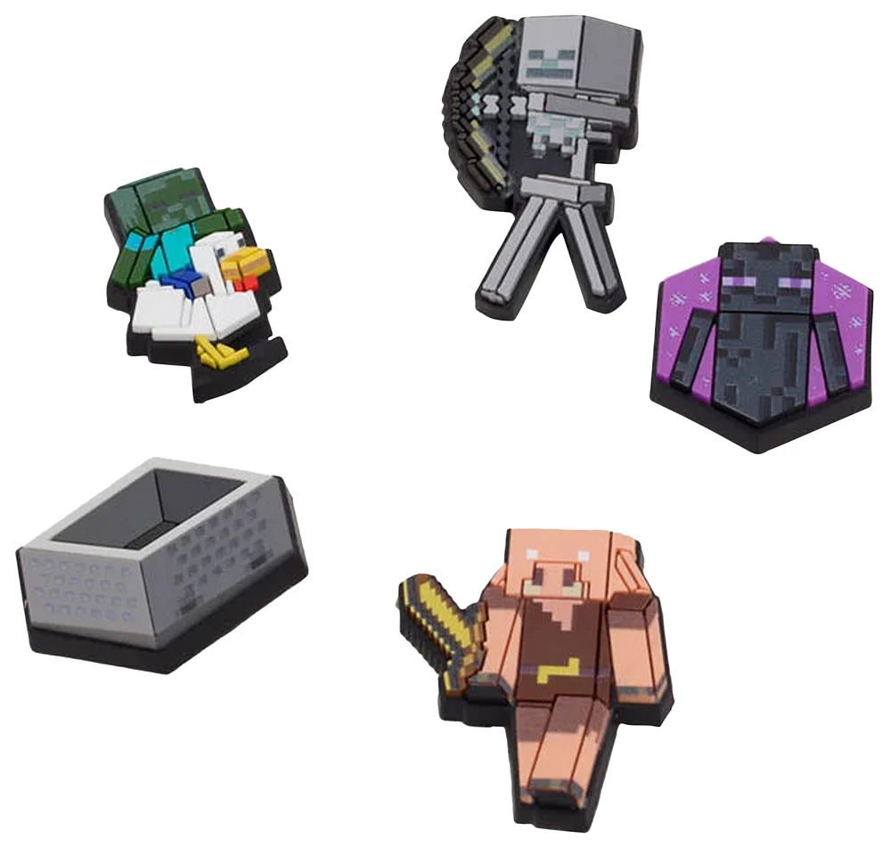Crocs Paquet de 5 breloques Jibbitz Minecraft - Jeunesse