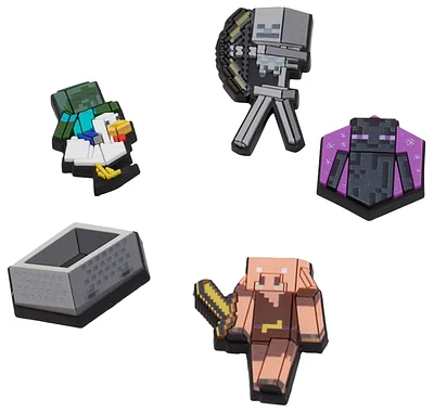 Crocs Paquet de 5 breloques Jibbitz Minecraft - Jeunesse