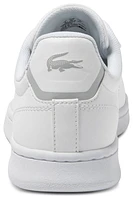 Lacoste Boys Lacoste Carnaby Pro BL - Boys' Grade School Shoes White/Natural Size 03.0