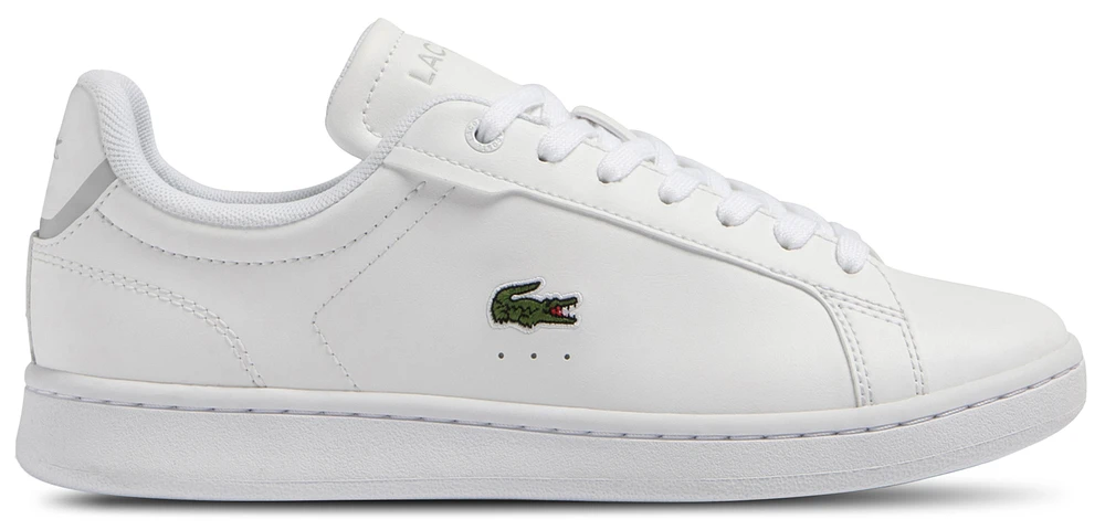 Lacoste Boys Lacoste Carnaby Pro BL - Boys' Grade School Shoes White/Natural Size 03.0