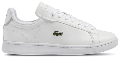 Lacoste Boys Lacoste Carnaby Pro BL - Boys' Grade School Shoes White/Natural Size 03.0