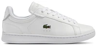 Lacoste Boys Lacoste Carnaby Pro BL - Boys' Grade School Shoes White/Natural Size 03.0