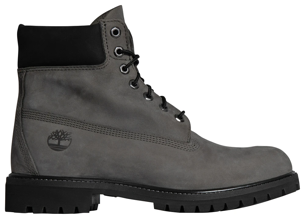 Timberland Mens 6" Premium Waterproof Boots - Black/Grey