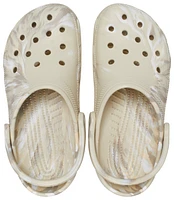 Crocs Mens Crocs Classic Marbled Clogs - Mens Shoes Beige/Multi/White Size 12.0