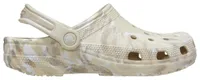 Crocs Mens Crocs Classic Marbled Clogs - Mens Shoes Beige/Multi/White Size 12.0