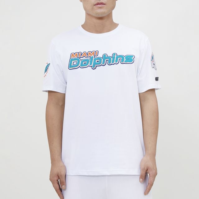 Miami Dolphins Pro Standard Mash Up T-Shirt - White