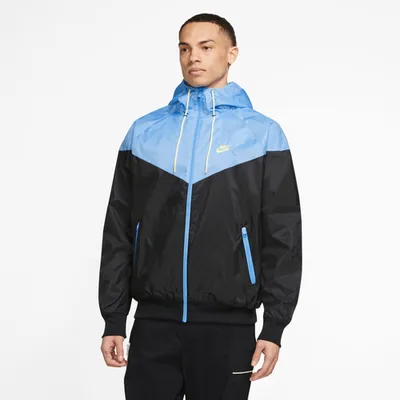Mens Woven Windrunner Lined Hooded Jacket