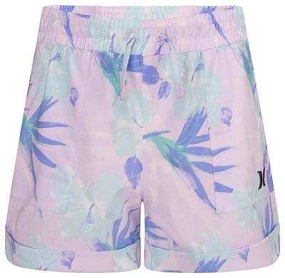 Hurley High Waisted Woven Shorts  - Boys' Grade School