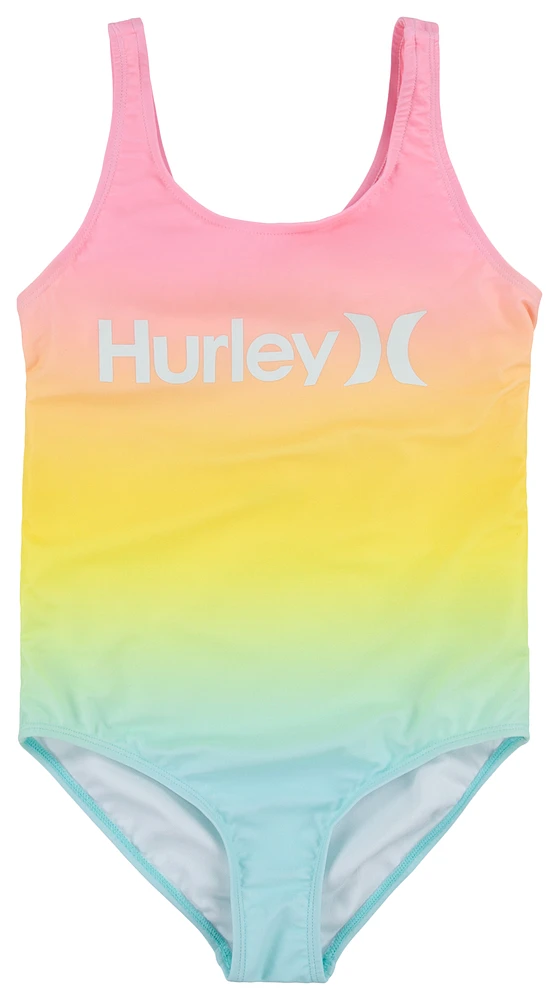 Hurley 1 Piece Swim Top  - Girls' Grade School