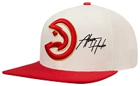 Pro Standard Pro Standard Hawks Championship Evolution Wool Snapback - Adult Eggshell/Red Size One Size