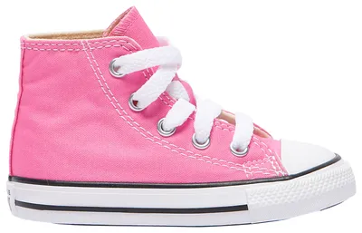 Converse Girls Converse All Star High Top - Girls' Toddler Shoes Pink/Pink Size 04.0