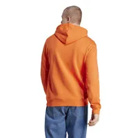 adidas Originals Mens Big Trefoil Pullover Hoodie - Orange/Black