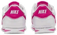 Nike Girls Nike Cortez - Girls' Preschool Running Shoes White/White Size 02.0