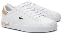 Lacoste Boys Lacoste POWERCOURT 124 - Boys' Grade School Shoes Open White/Multi Size 03.0