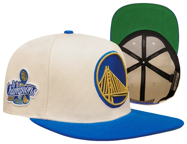 Lids Golden State Warriors Mitchell & Ness Side Core 2.0 Snapback Hat -  White/Royal