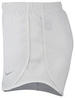 Nike Girls Nike Tempo Shorts - Girls' Grade School White/White/White Size L