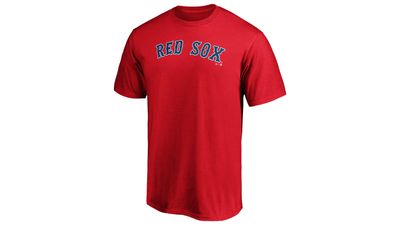 Fanatics Red Sox Official Wordmark T-Shirt - Men's
