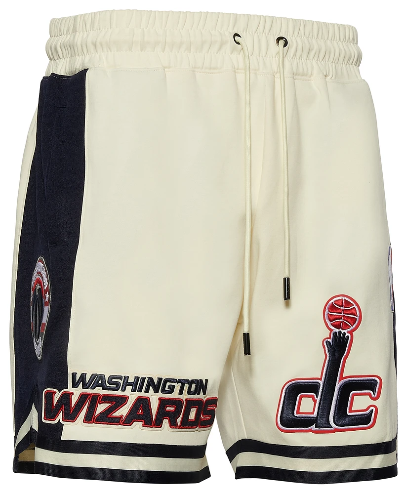 Pro Standard Mens Pro Standard Wizards Cream Fleece 2.0 Shorts