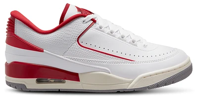 Jordan Mens AJ 2/3 - Basketball Shoes White/Red/Grey