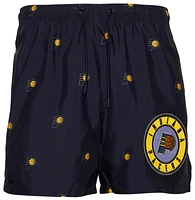 Pro Standard Mens Pro Standard Pacers Mini Logo Woven Short - Mens Navy/Navy Size L