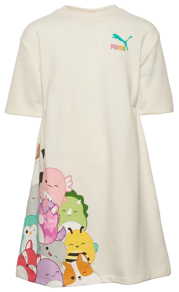 PUMA x Squishmallows French Terry S/S High-Neck Dress - Girls' Grade School