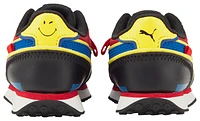 PUMA Boys PUMA Future Rider Smiley - Boys' Toddler Shoes Black/Red/Blue Size 04.0