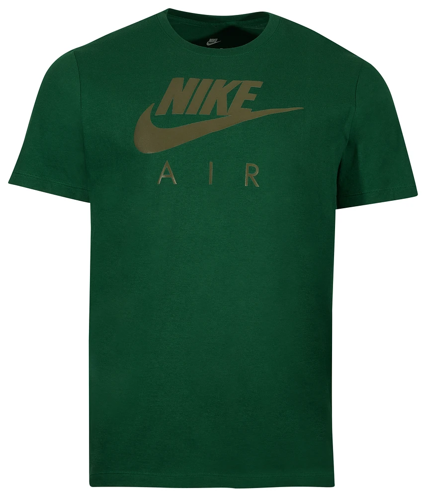 Nike Mens Nike Air Reflective T-Shirt - Mens Gorge Green/Gold Size S
