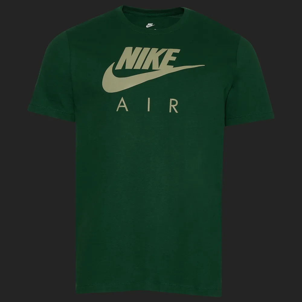 Nike Mens Nike Air Reflective T-Shirt - Mens Gorge Green/Gold Size S
