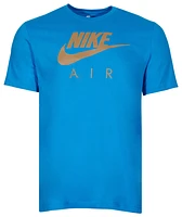 Nike Mens Nike Air Reflective T-Shirt - Mens Gold/Blue Size S