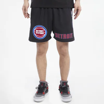Pro Standard Mens Pistons Mesh Shorts - Black/Black