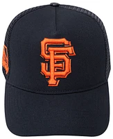 Pro Standard Mens Pro Standard Giants Classic Pitch Trucker Hat - Mens Orange/Black Size One Size