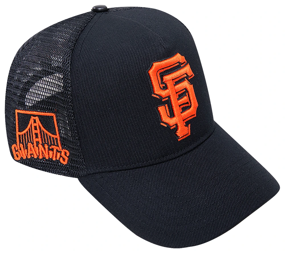 Pro Standard Mens Pro Standard Giants Classic Pitch Trucker Hat - Mens Orange/Black Size One Size