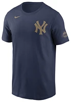 Nike Mens Derek Jeter Nike Yankees Player Name & Number T-Shirt - Mens Navy/Navy Size S