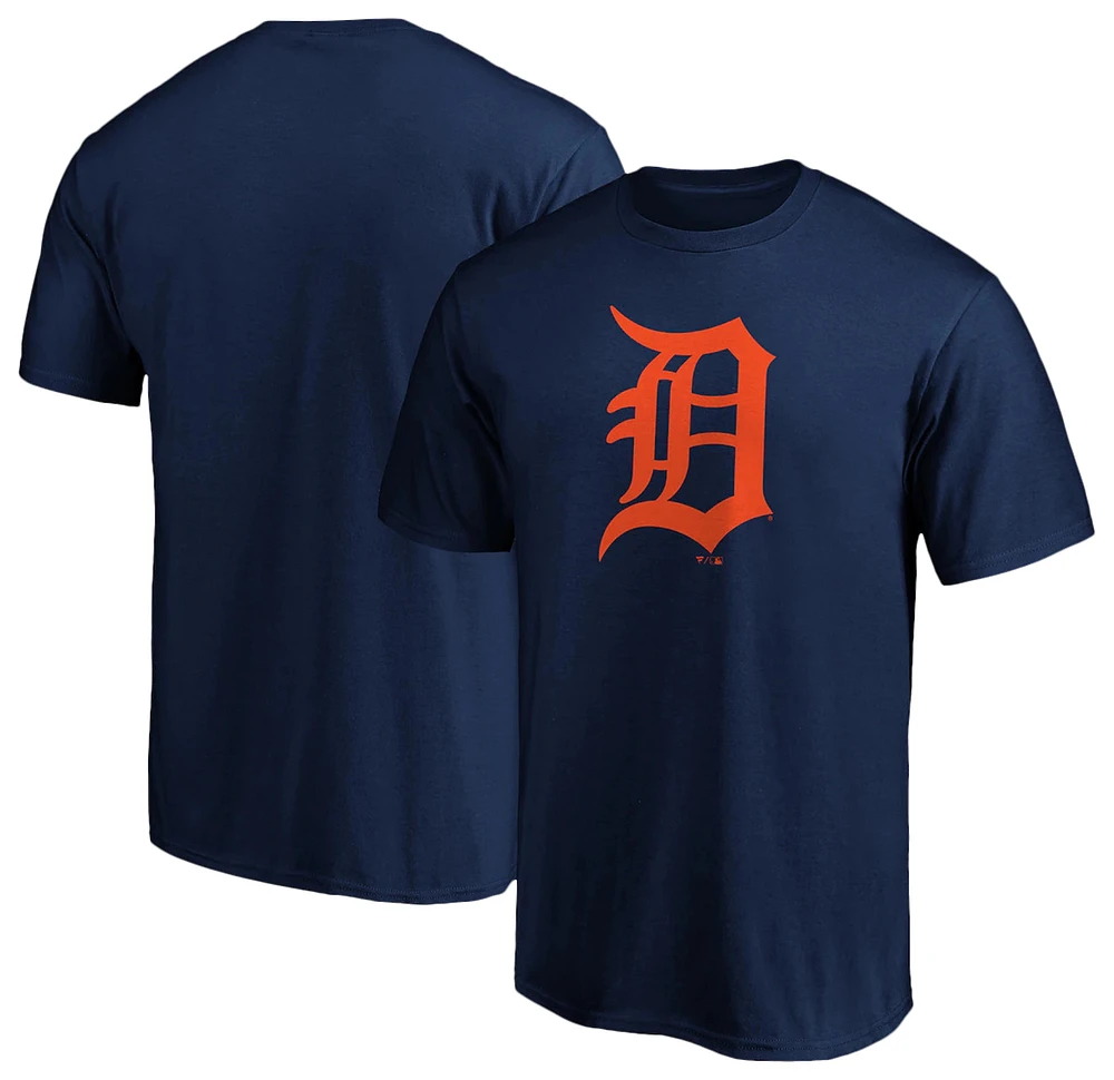 Fanatics Mens Fanatics Tigers Official Logo T-Shirt - Mens Navy Size S