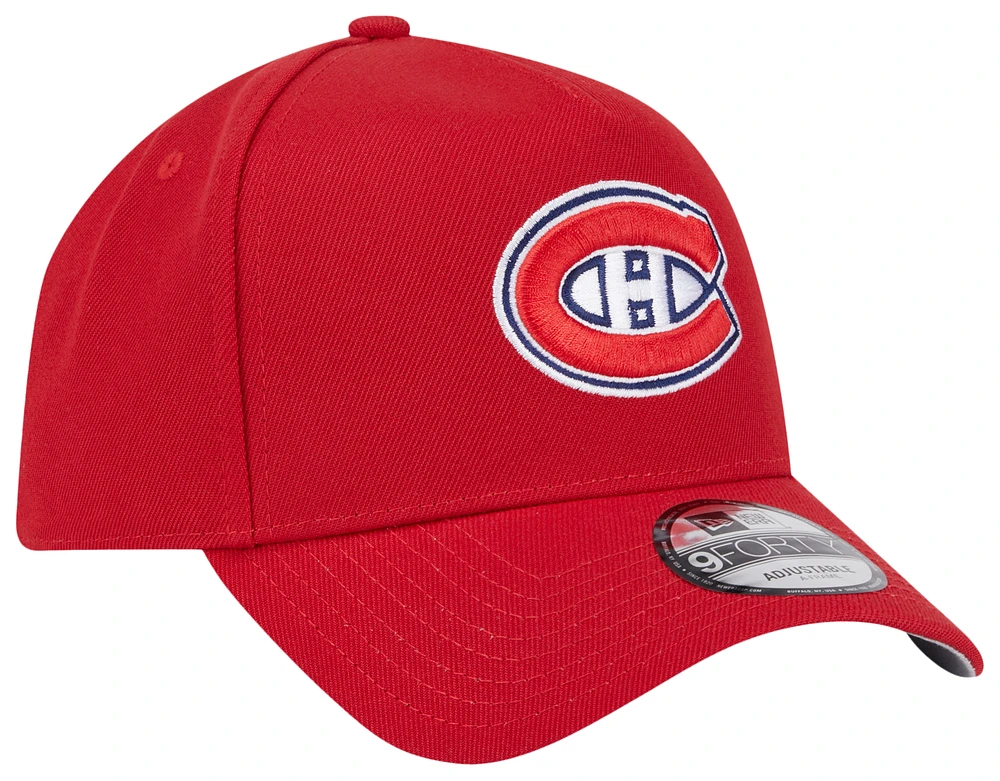 New Era Canadiens 9Forty A-Frame Primary Cap  - Adult